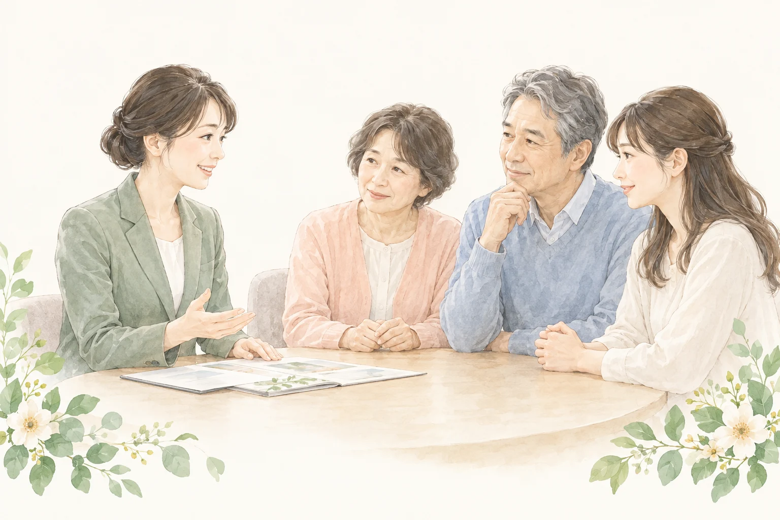 スタッフとご家族の事前相談